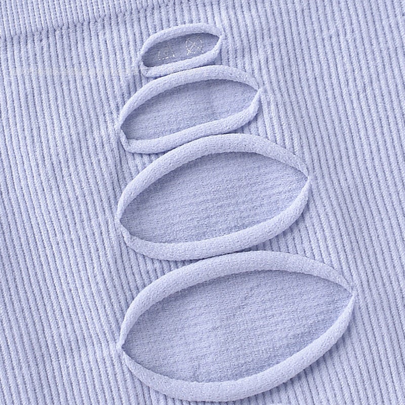 For One-Word Wrap Chest Seamless Seamless Seamless Breathable Bottoming Hollow Women'S Summer Tube Chest - Image 4